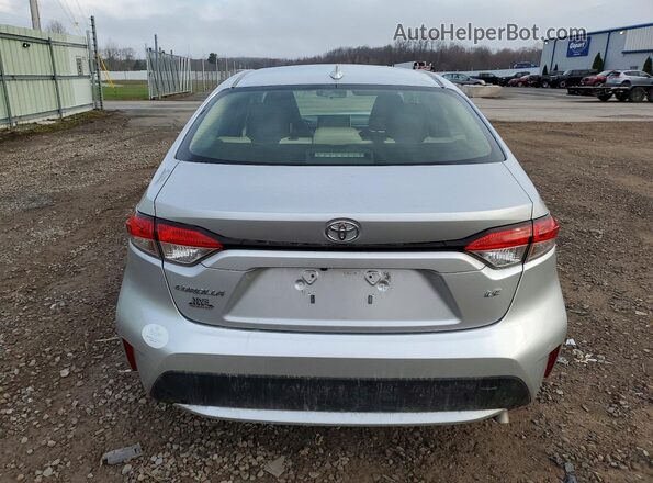 JTDEPRAE8LJ010385 2020 TOYOTA COROLLA Серебряный Вид сзади
