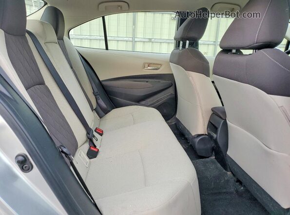 JTDEPRAE8LJ010385 2020 TOYOTA COROLLA Серебряный Вид задних сидений