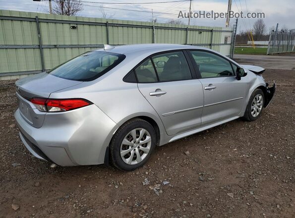 JTDEPRAE8LJ010385 2020 TOYOTA COROLLA Серебряный Задняя правая четверть