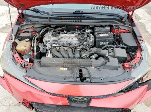 JTDEPRAE8LJ053253 2020 TOYOTA COROLLA Red Vista interior trasera