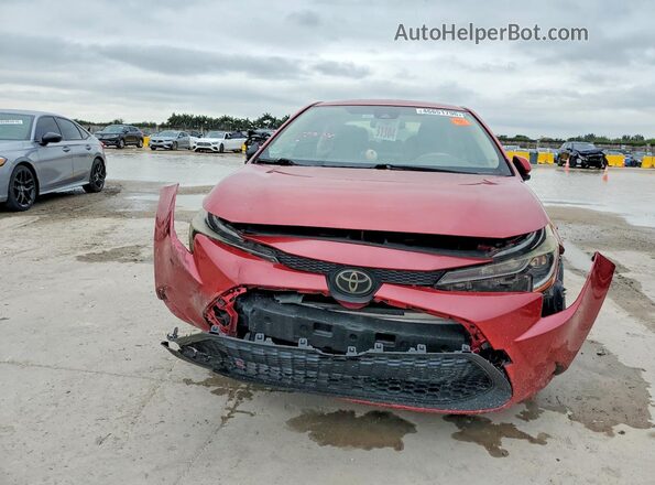 JTDEPRAE8LJ053253 2020 TOYOTA COROLLA Red Vista frontal