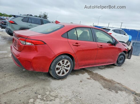 JTDEPRAE8LJ053253 2020 TOYOTA COROLLA Red Trasero derecho
