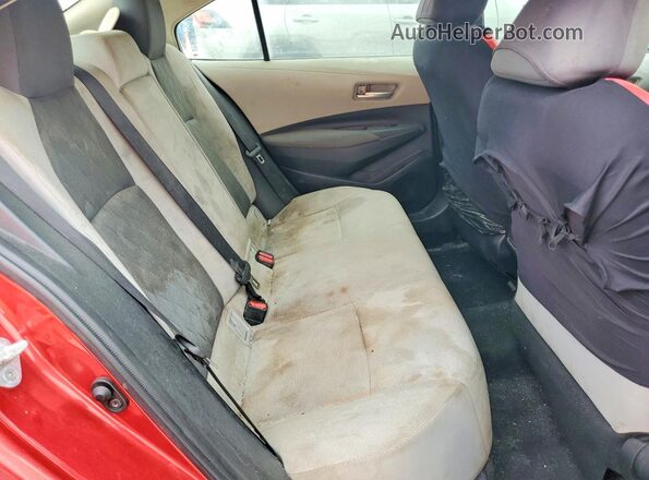 JTDEPRAE8LJ053253 2020 TOYOTA COROLLA Red Vista de los asientos traseros
