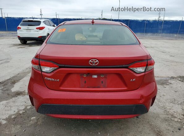 JTDEPRAE8LJ053253 2020 TOYOTA COROLLA Red Vista trasera