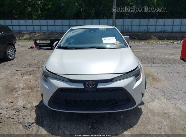JTDEPRAE9LJ048336 2020 TOYOTA COROLLA White Instrument cluster view