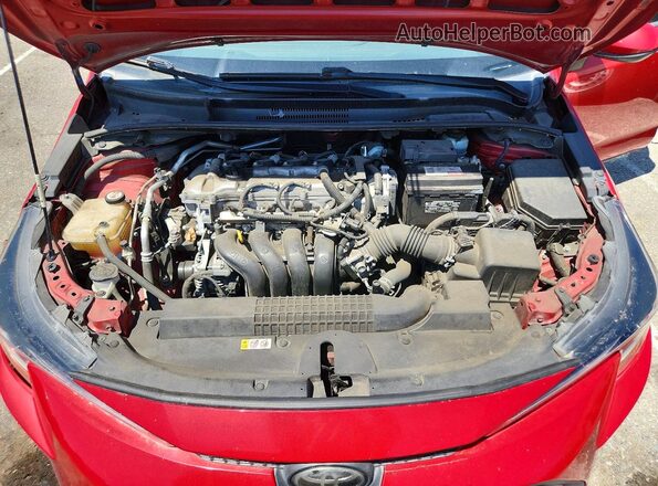 JTDEPRAE9LJ108020 2020 TOYOTA COROLLA Red Սալոնի հետևի տեսք