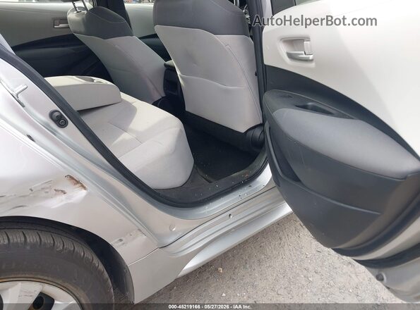 JTDEPRAEXLJ056025 2020 TOYOTA COROLLA Silver VIN կոդի պիտակի տեսք