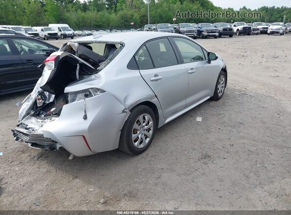 JTDEPRAEXLJ056025 2020 TOYOTA COROLLA Silver Հետևի աջ