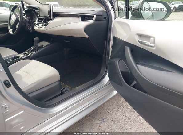 JTDEPRAEXLJ056025 2020 TOYOTA COROLLA Silver Սալոնի դիմացի տեսք