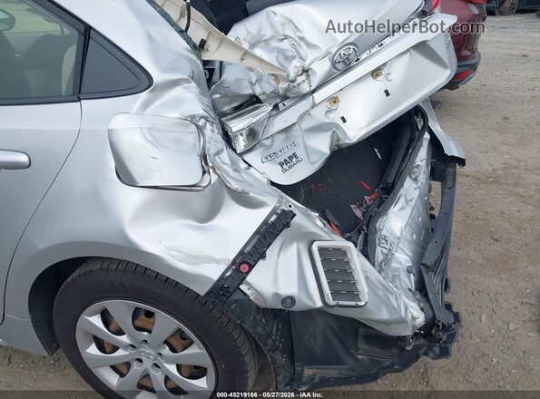 JTDEPRAEXLJ056025 2020 TOYOTA COROLLA Silver Դիմացի տեսք