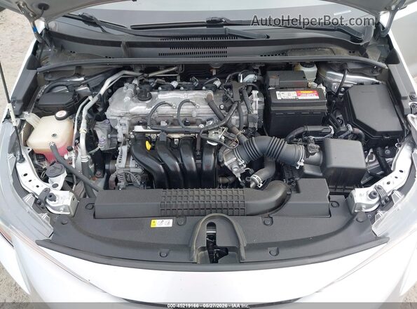 JTDEPRAEXLJ056025 2020 TOYOTA COROLLA Silver Հետևի տեսք