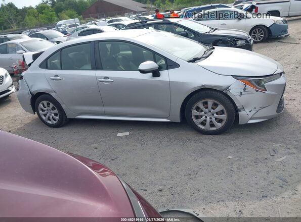 JTDEPRAEXLJ056025 2020 TOYOTA COROLLA Silver Սալոնի 360 աստիճան տեսք