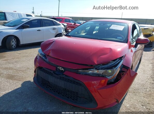 JTDEPRAEXLJ098436 2020 TOYOTA LL Red Vista frontal