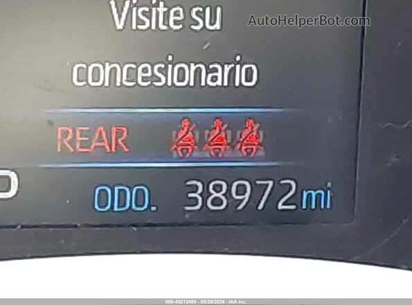 JTDEPRAEXLJ113064 2020 TOYOTA COROLLA Blue Вид задніх сидінь