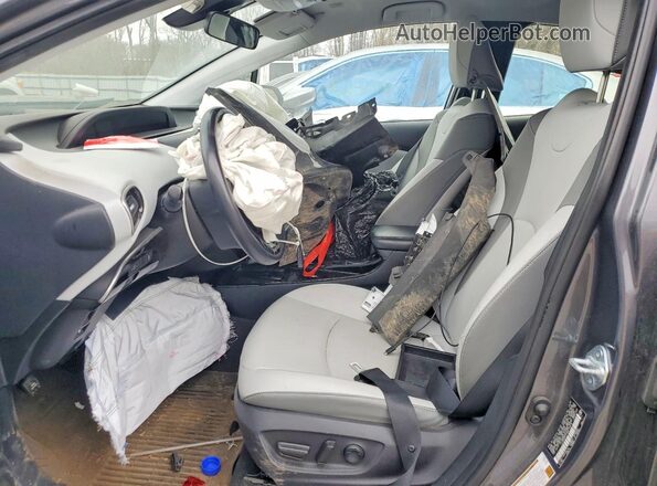 JTDKAMFP1M3173614 2021 TOYOTA PRIUS Charcoal Vista del compartimento del motor