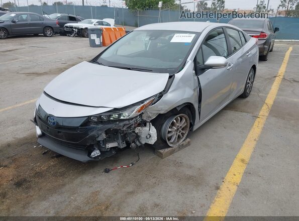 JTDKAMFP1M3187576 2021 TOYOTA LIMITED Silver Передня ліва чверть