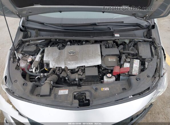 JTDKAMFP1M3187576 2021 TOYOTA LIMITED Silver Вид ззаду