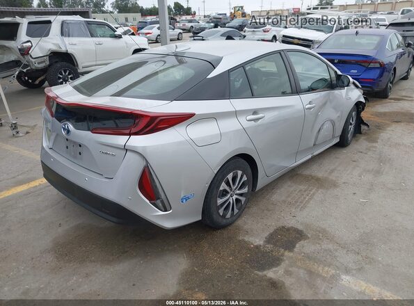 JTDKAMFP1M3187576 2021 TOYOTA LIMITED Silver Задня права чверть
