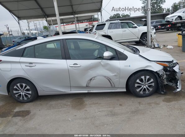 JTDKAMFP1M3187576 2021 TOYOTA LIMITED Silver Вид задньої частини салону