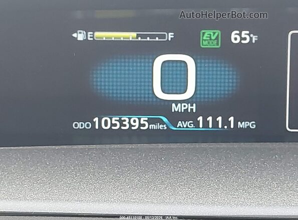 JTDKAMFP1M3187576 2021 TOYOTA LIMITED Silver 