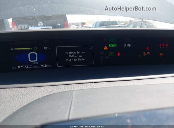 JTDKAMFP2M3171483 2021 TOYOTA PRIUS PRIME Серый 
