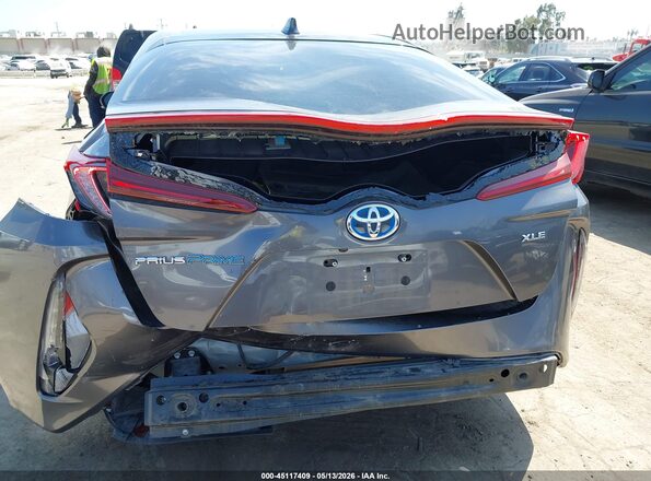 JTDKAMFP2M3171483 2021 TOYOTA PRIUS PRIME Серый 