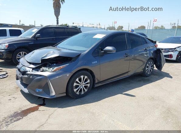 JTDKAMFP2M3171483 2021 TOYOTA PRIUS PRIME Серый 