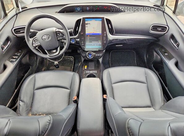JTDKAMFP5N3203067 2022 TOYOTA PRIUS White Вид панелі приладів