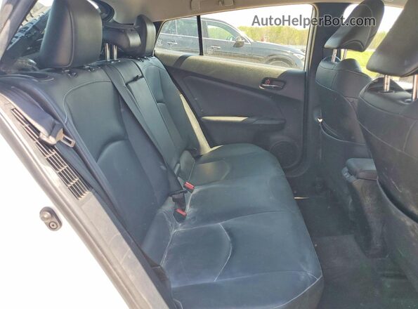 JTDKAMFP6M3167226 2021 TOYOTA PRIUS Белый Вид задних сидений