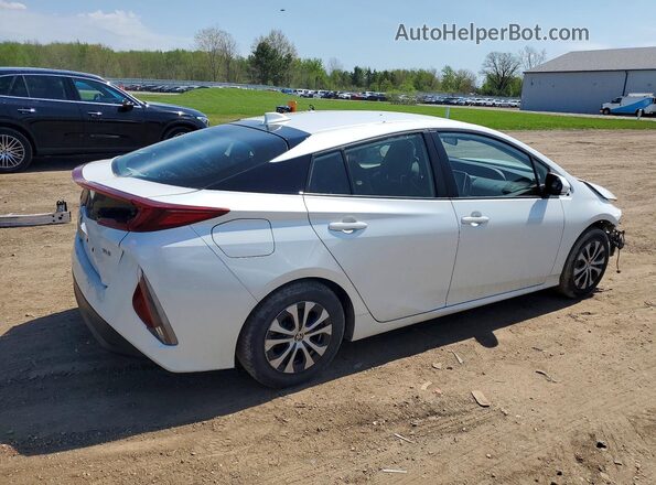 JTDKAMFP6M3167226 2021 TOYOTA PRIUS Белый Задняя правая четверть