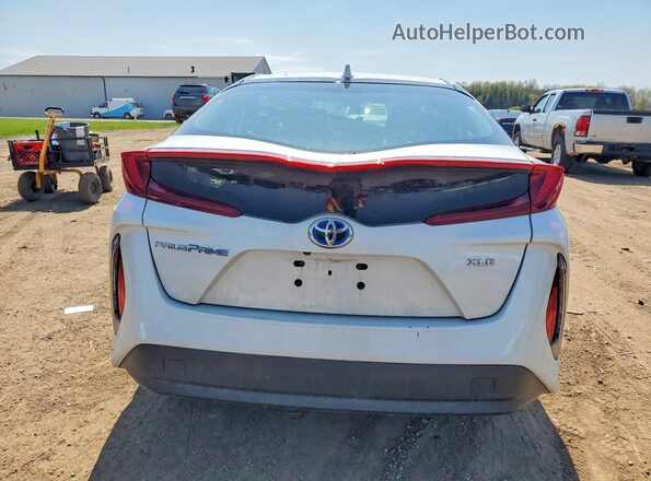 JTDKAMFP6M3167226 2021 TOYOTA PRIUS Белый Вид сзади