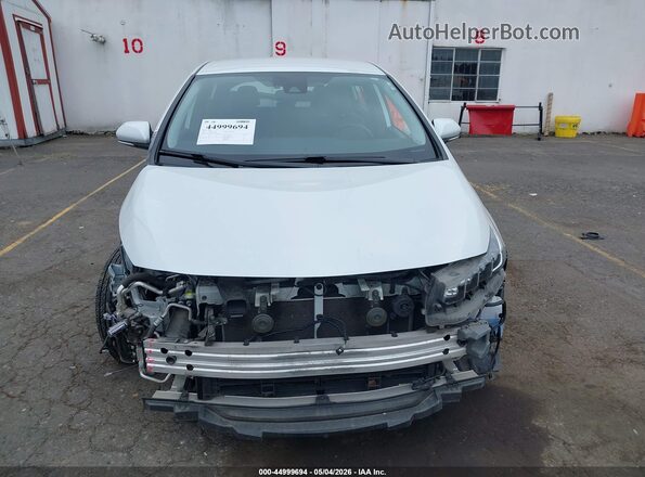 JTDKAMFP7M3184116 2021 TOYOTA LE White Widok zestawu wskaźników