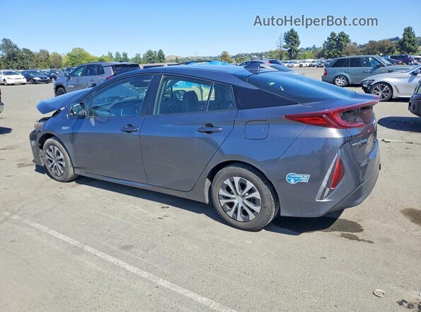 JTDKAMFP9M3187714 2021 TOYOTA PRIUS Gray 