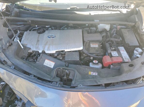 JTDKAMFP9M3187714 2021 TOYOTA PRIUS Gray 