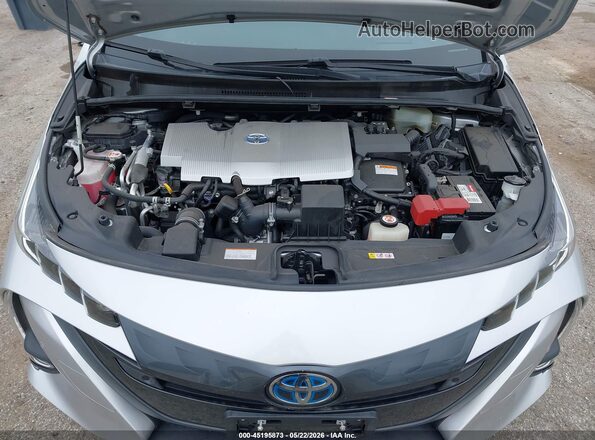 JTDKAMFP9M3190466 2021 TOYOTA PRIUS PRIME Silver Rear view