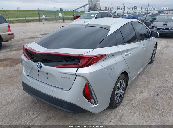 JTDKAMFP9M3190466 2021 TOYOTA PRIUS PRIME Silver Rear right