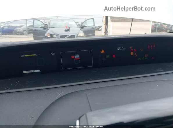 JTDKAMFP9M3190466 2021 TOYOTA PRIUS PRIME Silver Rear seats view
