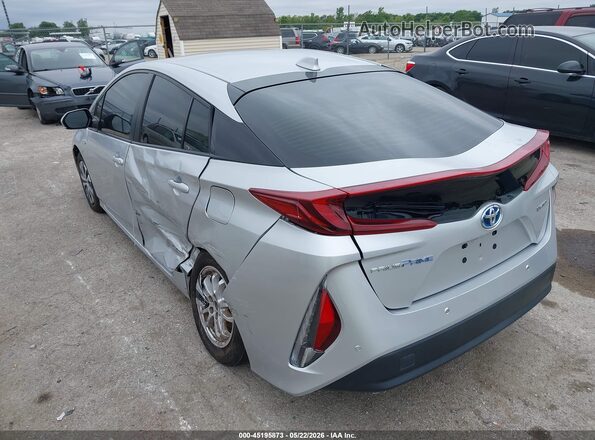JTDKAMFP9M3190466 2021 TOYOTA PRIUS PRIME Silver Rear left