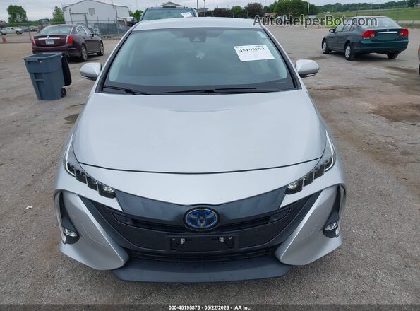 JTDKAMFP9M3190466 2021 TOYOTA PRIUS PRIME Silver Rear interior view