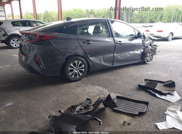 JTDKAMFP9N3206148 2022 TOYOTA PRIUS PRIME Gray Trasero derecho