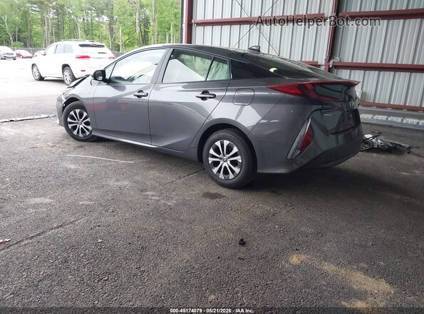 JTDKAMFP9N3206148 2022 TOYOTA PRIUS PRIME Gray Trasero izquierdo