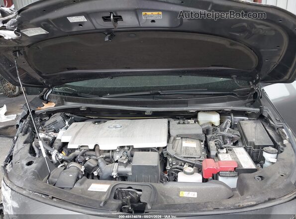 JTDKAMFP9N3206148 2022 TOYOTA PRIUS PRIME Gray Vista trasera