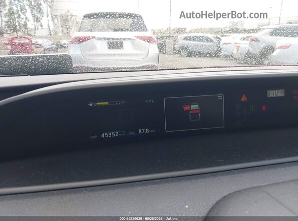 JTDKAMFPXM3166421 2021 TOYOTA PRIUS PRIME Red Rear seats view