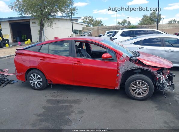 JTDKAMFPXM3166421 2021 TOYOTA PRIUS PRIME Red 360 interior view