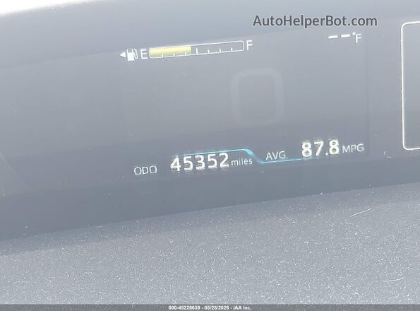 JTDKAMFPXM3166421 2021 TOYOTA PRIUS PRIME Red 