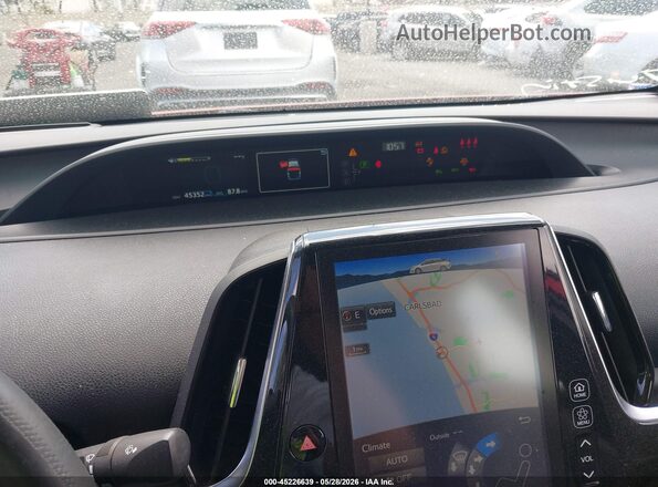 JTDKAMFPXM3166421 2021 TOYOTA PRIUS PRIME Red 
