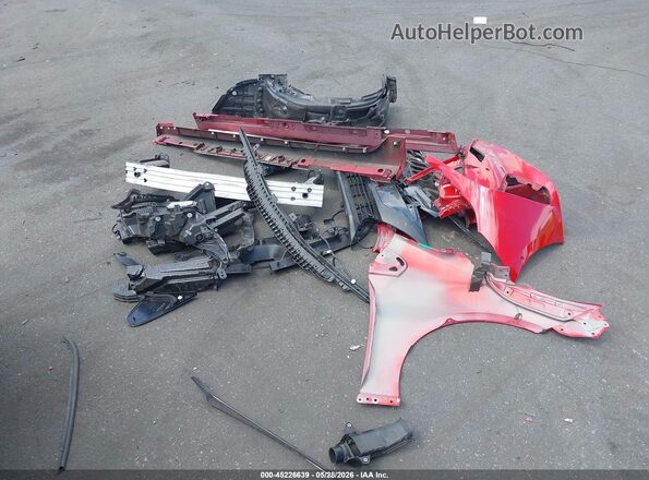 JTDKAMFPXM3166421 2021 TOYOTA PRIUS PRIME Red Instrument cluster view