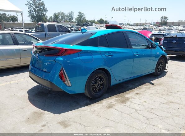 JTDKAMFPXM3170033 2021 TOYOTA PRIUS PRIME Teal 