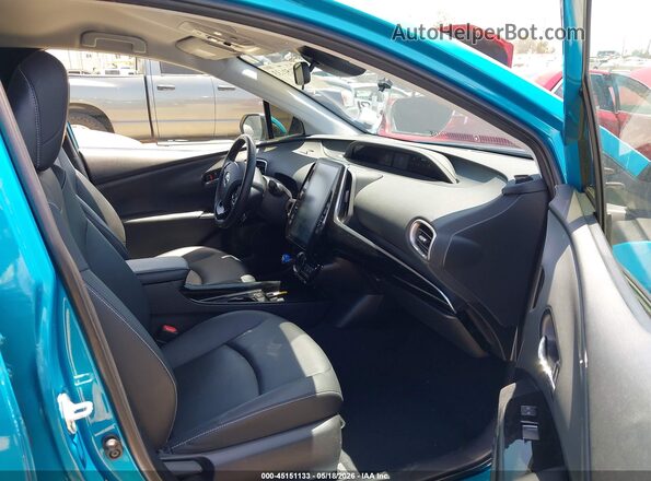 JTDKAMFPXM3170033 2021 TOYOTA PRIUS PRIME Teal 