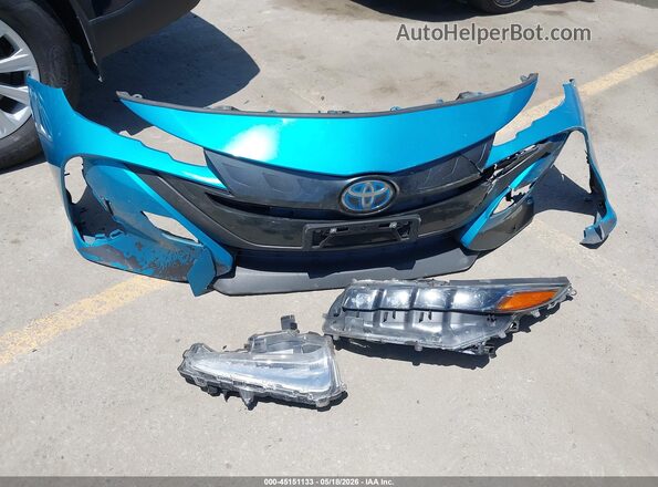 JTDKAMFPXM3170033 2021 TOYOTA PRIUS PRIME Teal 